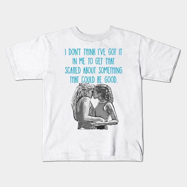 Toni and Shelby - The wilds Kids T-Shirt by samaritan100